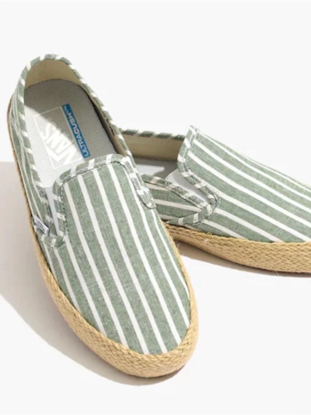 Vans Unisex Slip-On Espadrille Sneakers Mens 6 Women’s 7.5